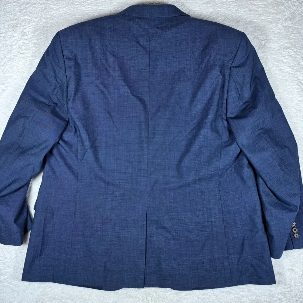 Lauren Ralph Lauren Mens 48R Blue Wool 2-Button L/S Blazer RN69456